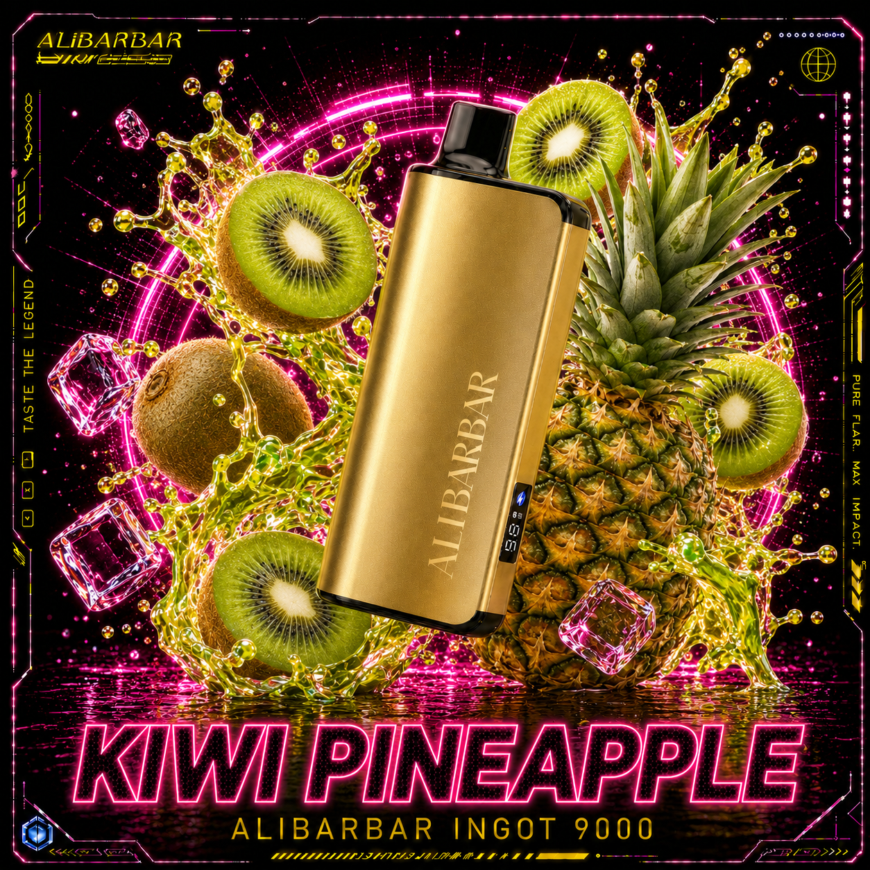 Best Flavours to Try💥Kiwi Pineapple – INGOT 9000