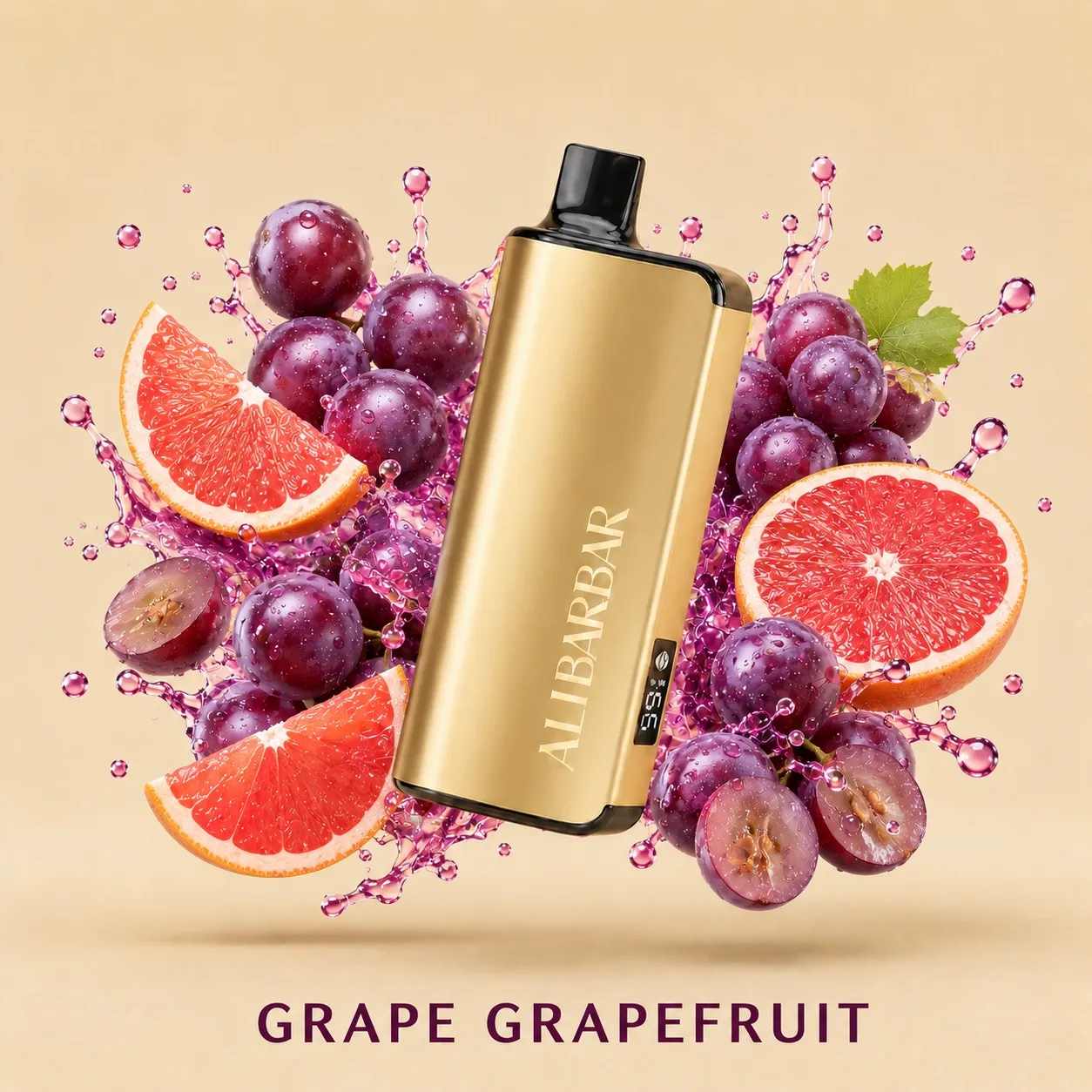 ALIBARBAR Ingot 9000 Grape Grapefruit