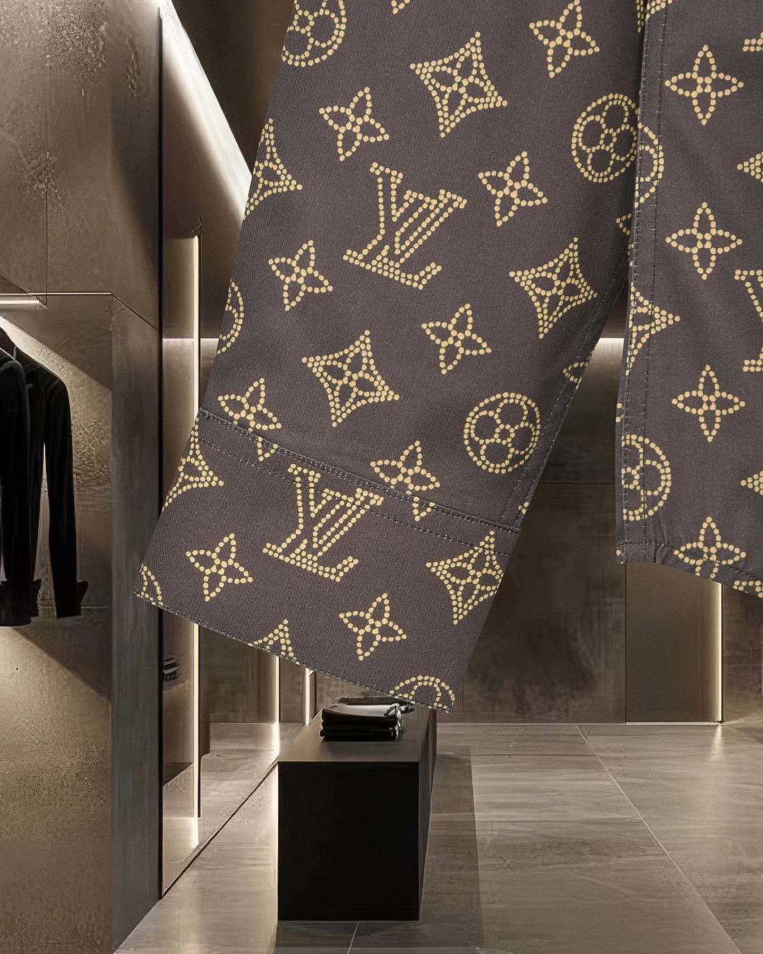 【LOUIS VUITTON】長袖シャツ
