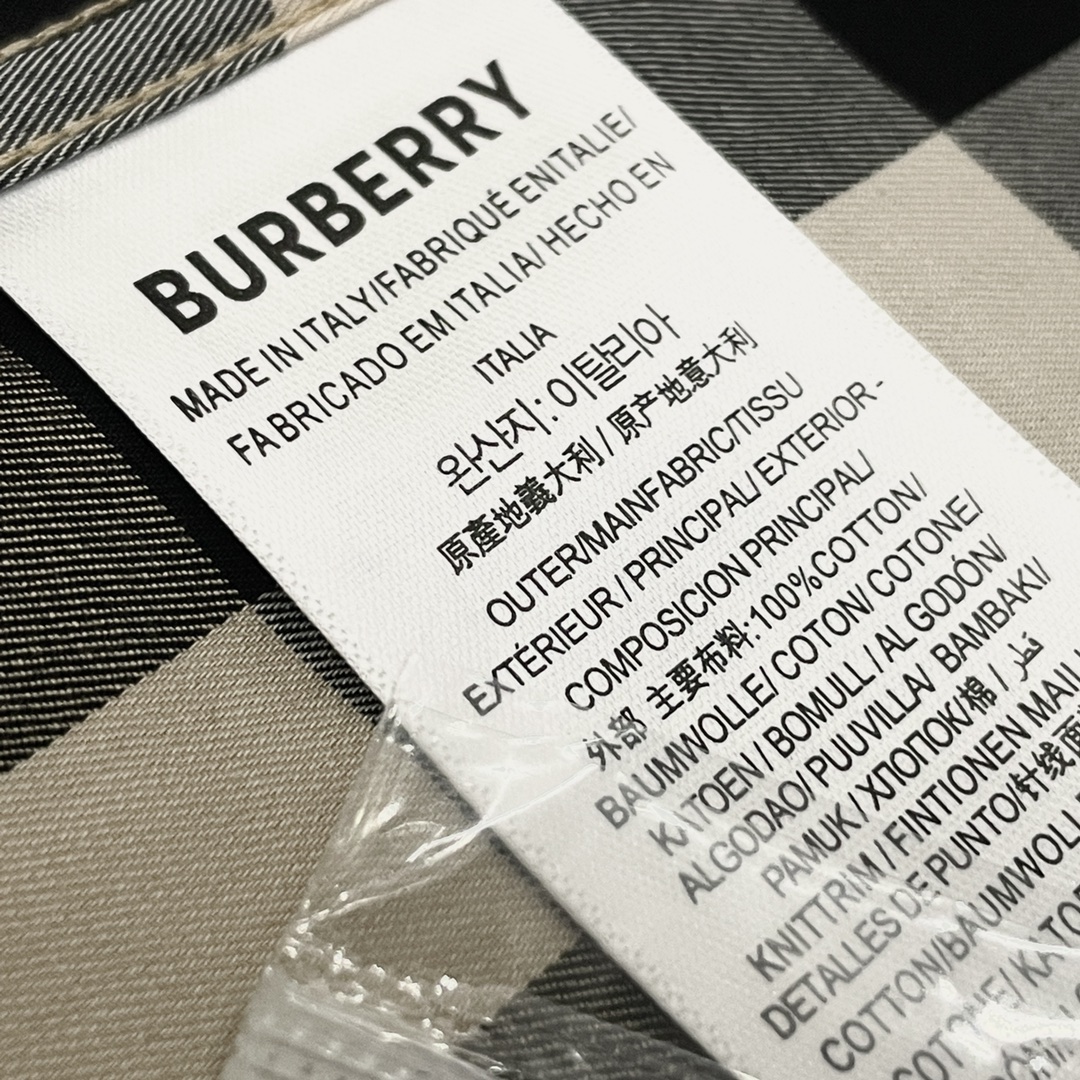 【BURBERRY】長袖シャツ