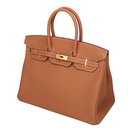 Hermes エルメス バーキン 35cm トゴ ゴールド ゴールド金具 100135