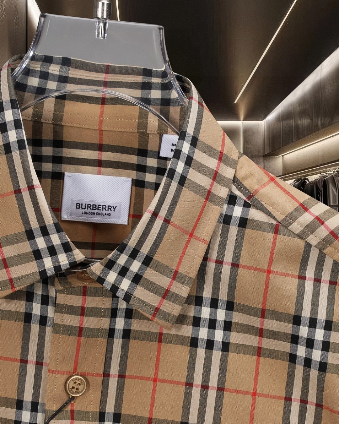 【BURBERRY】半袖シャツ