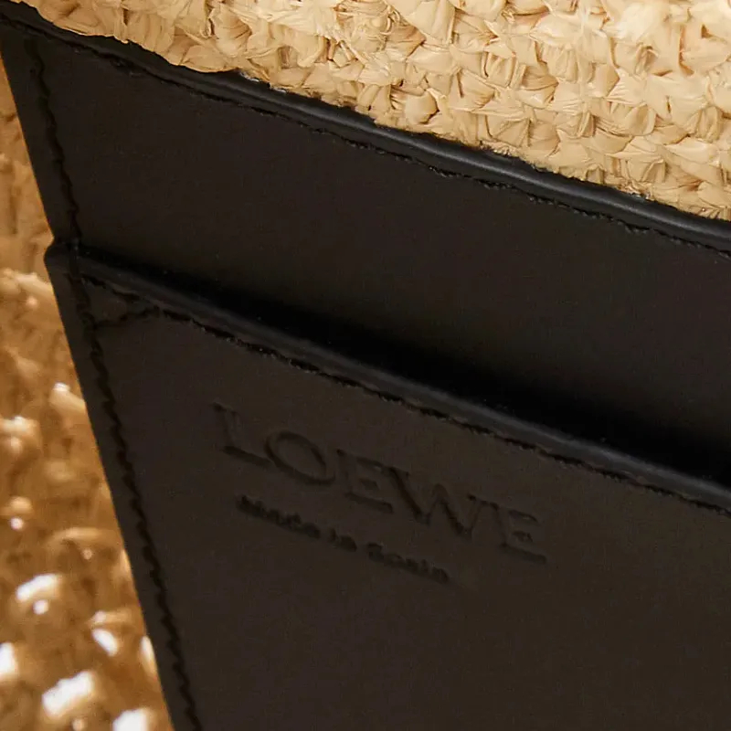 【LOEWE】ロエベ  パンチホール ホーボー ラフィアバッグ 30CM