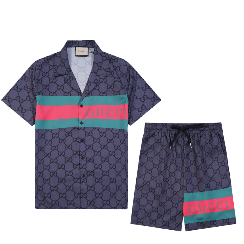 【GUCCI】半袖 シャツ ショートパンツ セットアップ