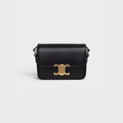 CELINE★トリオンフ クロスボディバッグ ティーン シャイニー