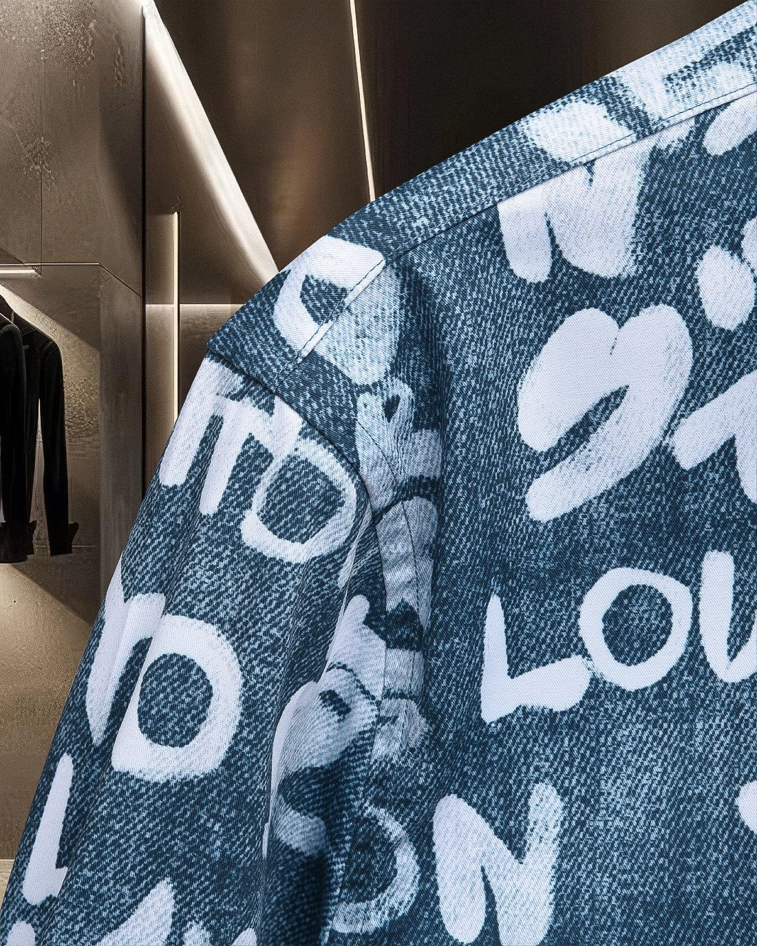 【LOUIS VUITTON】長袖シャツ