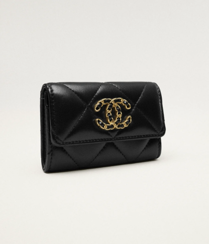 CHANEL 19 フラップ カードケース