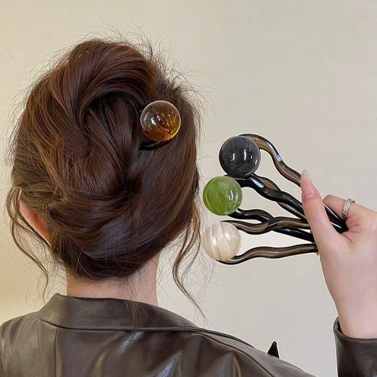 Gaya Jepit Rambut U-Shape Mutiara, Aksesori Rambut Cantik & Tahan Lama
