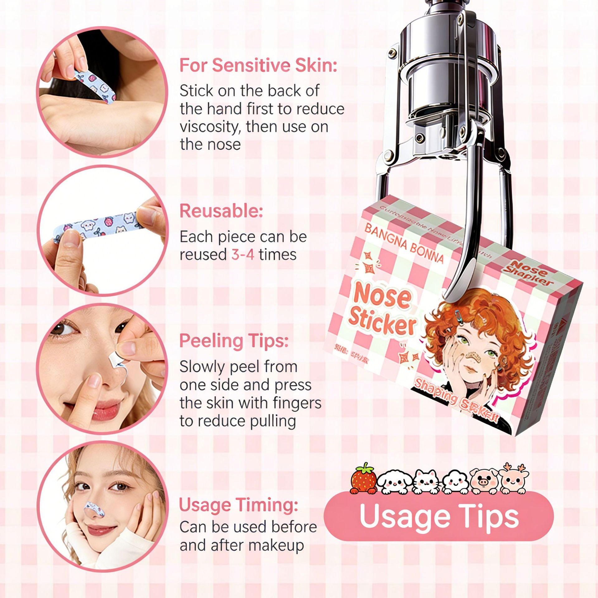 BANGNA 3D Invisible Nose Lift — Bentuk Hidung S-Shape Sempurna Dalam 3 Saat