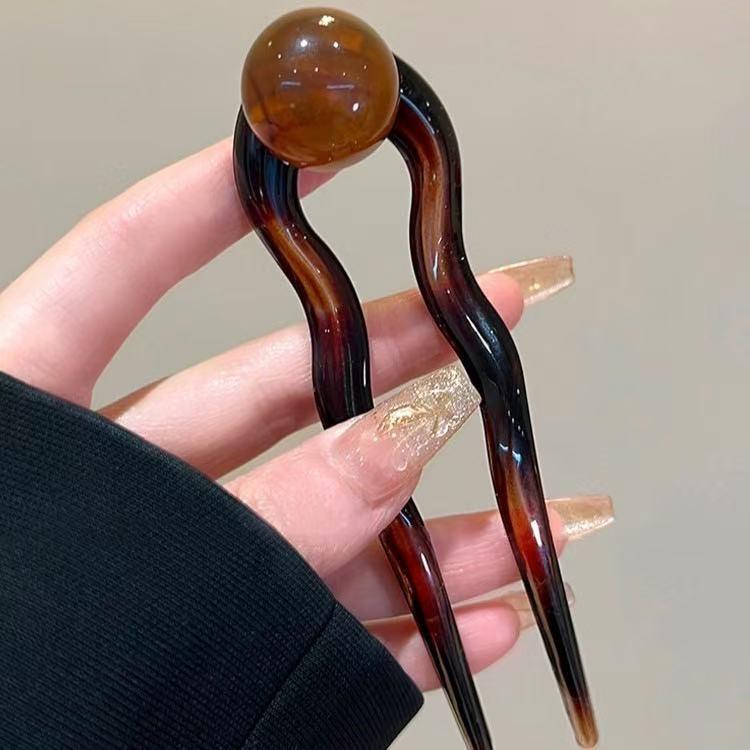 Gaya Jepit Rambut U-Shape Mutiara, Aksesori Rambut Cantik & Tahan Lama