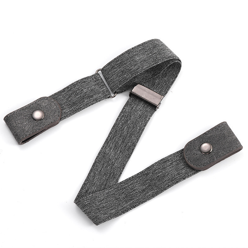 Tali Pinggang Elastik Tanpa Kancing, Belt Tanpa Tampal untuk Seluar Jeans, Pelbagai Warna