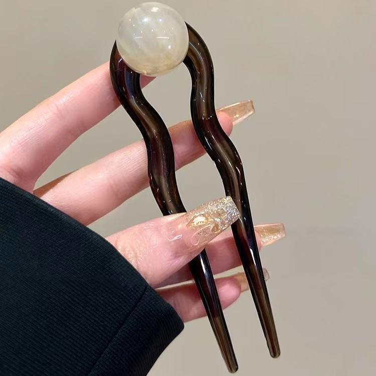 Gaya Jepit Rambut U-Shape Mutiara, Aksesori Rambut Cantik & Tahan Lama