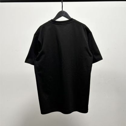 『S-4XL』2色選べる  通気性 刺繍 クラシックで贅沢なコットン半袖