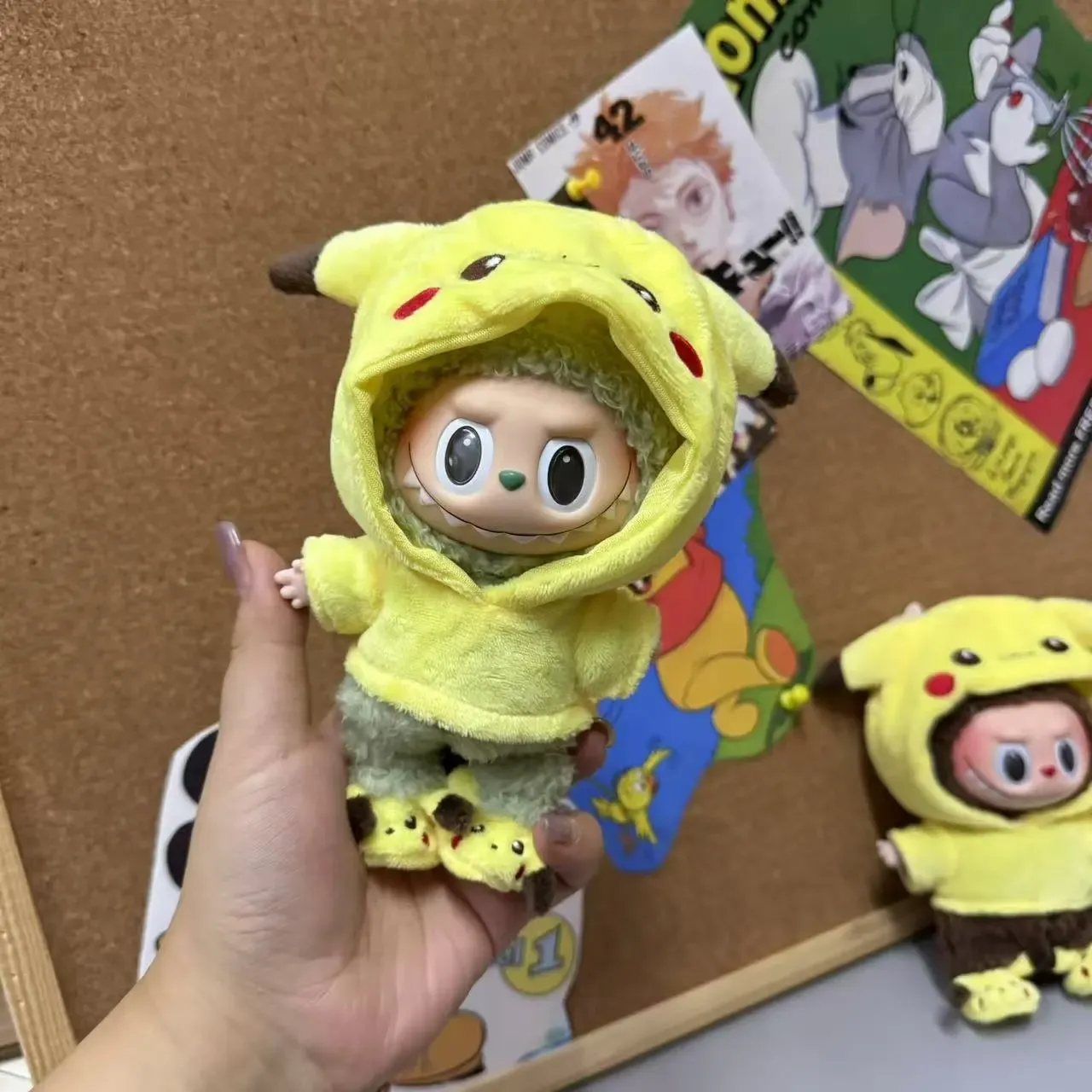 人気商品 上品見え 可愛い labubuぬいぐるみペンダント服 人形を含まない