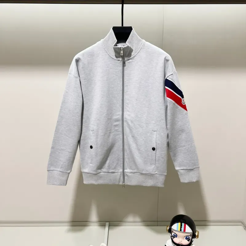2025年秋冬カラーブロックストライプ刺繍スウェットシャツとパンツのツーピースセット（男女兼用、カップルセット）