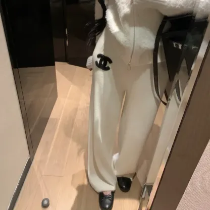 『フリーサイズ』大人気 高品質 着瘦せ 動きやすい 元気いっぱい 女子マスト 雰囲気 ニット パンツ