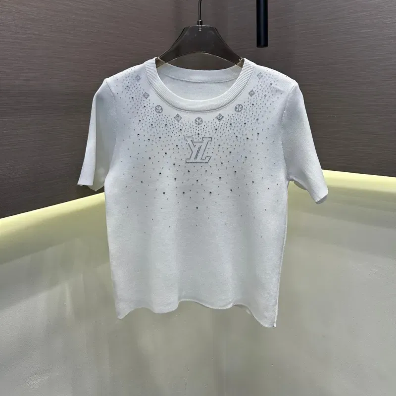 『フリーサイズ』人気上昇中 絶対流行 おしゃれ ホットフィックス ストーン Ｔシャツ