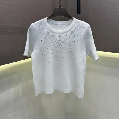 『フリーサイズ』人気上昇中 絶対流行 おしゃれ ホットフィックス ストーン Ｔシャツ