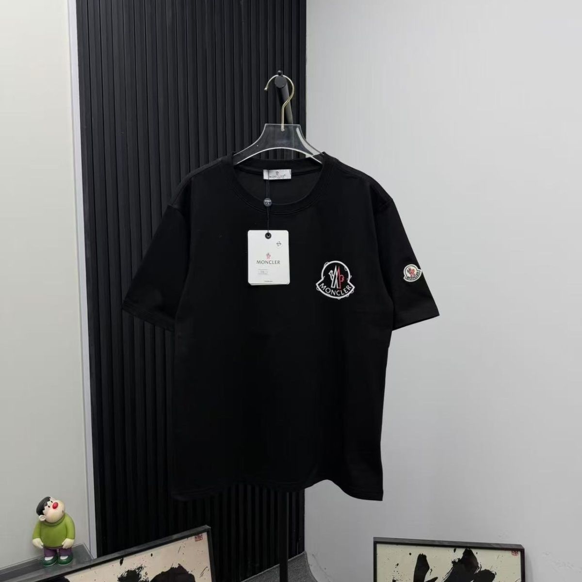 『S-2XL』プリント柄の半袖Tシャツ  カップルスタイルで、厚手ながらも高級感があり、トレンディなデザインです