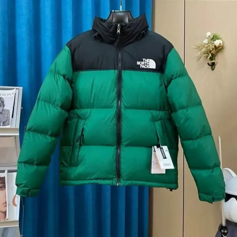 『M-2XL』クラシックな高級ダウンジャケット、暖かく防風性のある、男女兼用のカップル用コットンジャケット
