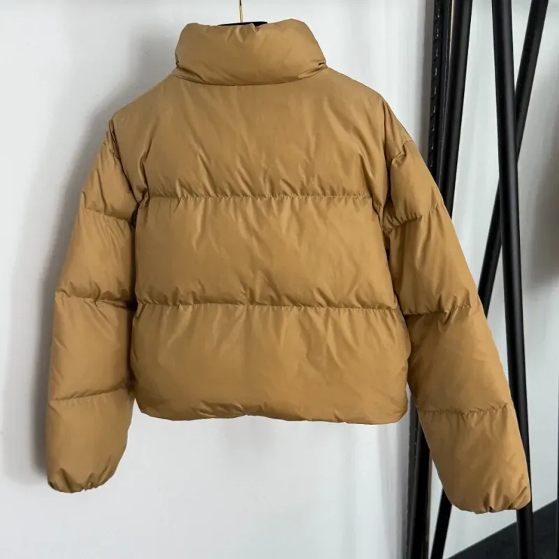『S-L』取り入れたい ファッション 暖かい 合わせやすい シンプルフェミニン ダウンアウター