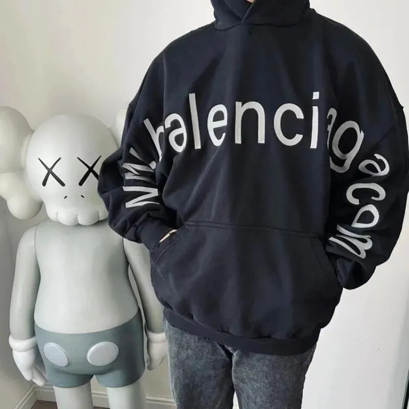 『S-XL』人気爆発中 元気いっぱい トレンド フード付き 刺繍 パーカー