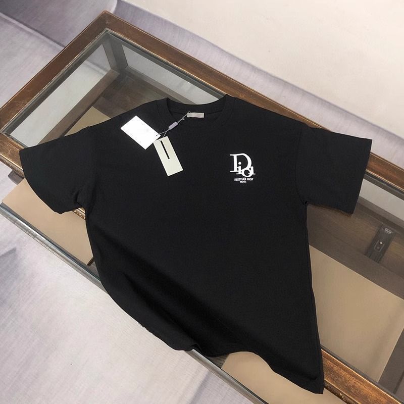 【S-5XL】夏のゆったりとした新しい半袖トレンドプリントクルーネックピュアコットンTシャツ