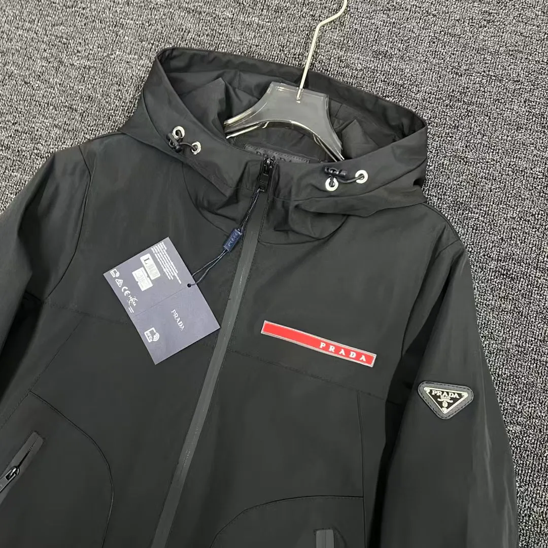 『M-4XL』春のフード付きジャケットカジュアルファッショントレンドアウターウェア