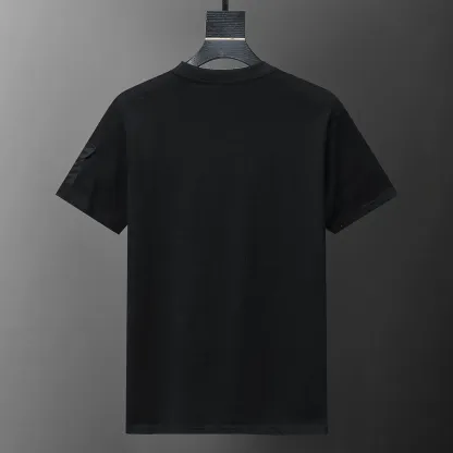 『M-3XL』夏物メンズカジュアル半袖ファッショナブルなクルーネック
