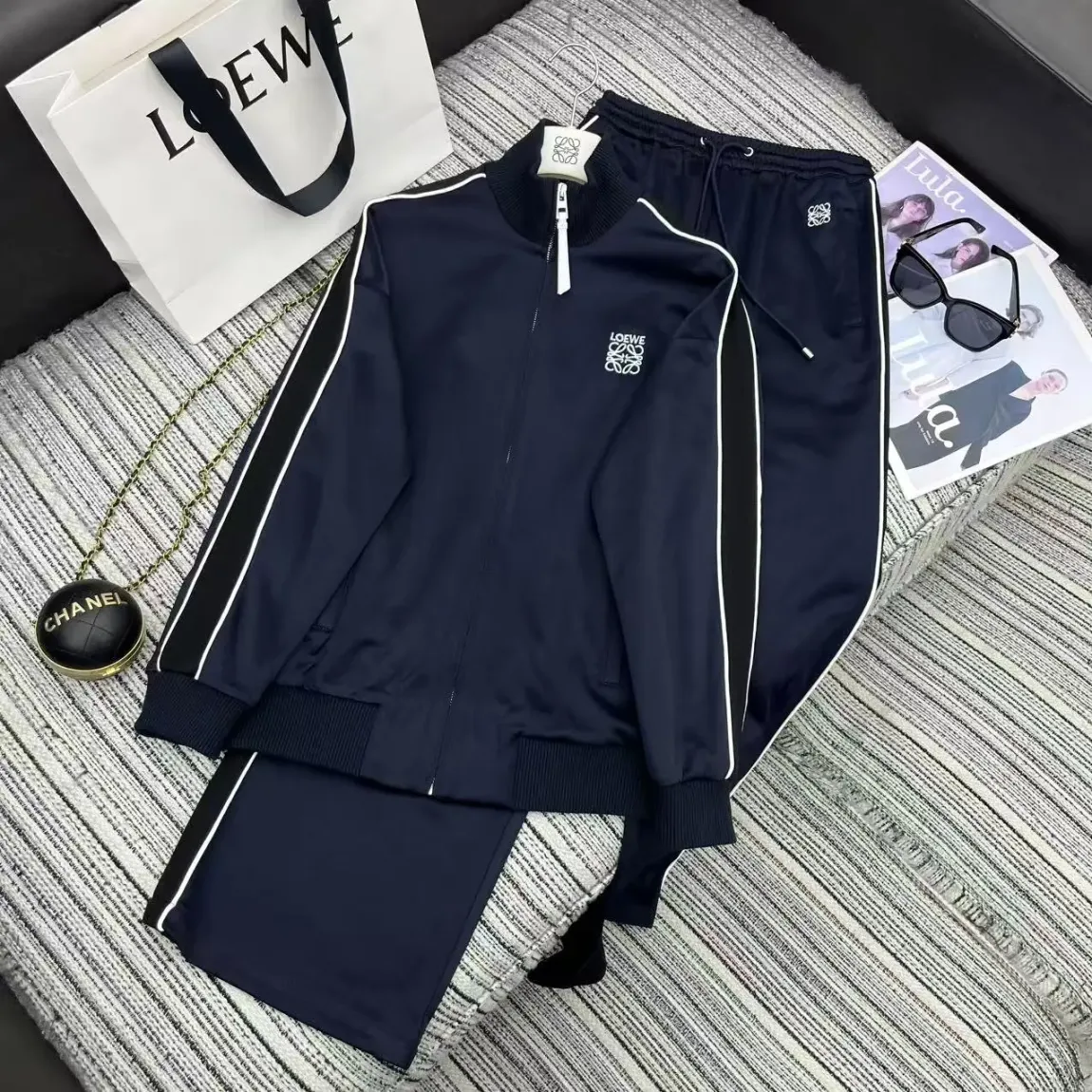 S-L』イメチェンに最適 毎日着たくなる 男女兼用 ファッション 合わせやすい トップス+パンツ セットアップ 1