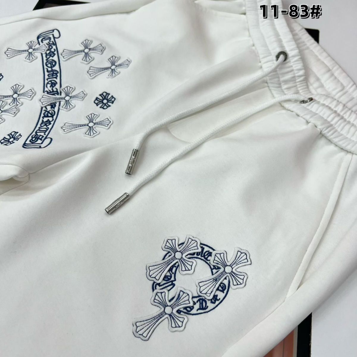 『L-5XL』トレンディでスタイリッシュな高級刺繍入りストレッチショーツ