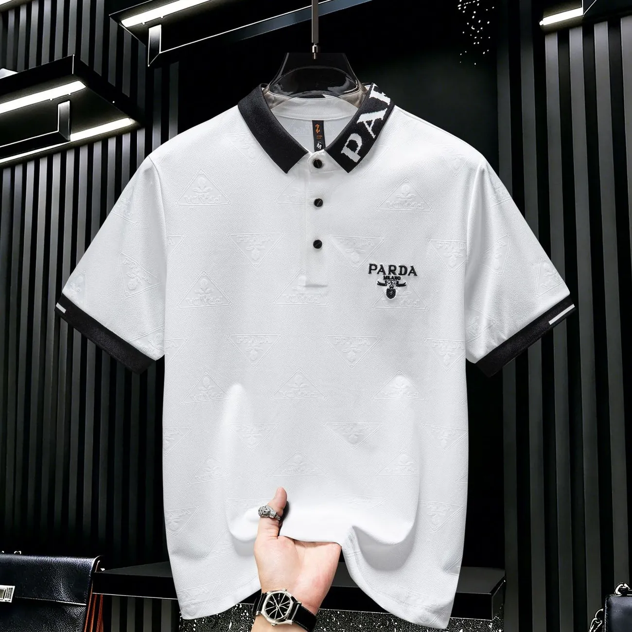 『M-4XL』新作の夏用半袖ポロシャツ、軽やかな高級Tシャツ