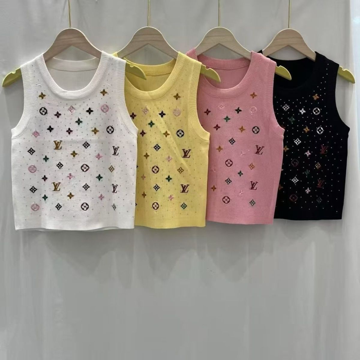 『S-XL』新作の夏物トレンド高品質ニットベスト