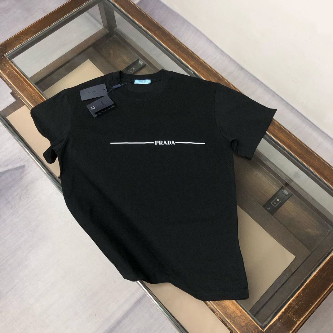 『S-3XL』男女兼用の、夏にぴったりの最新トレンドレタープリントクルーネック半袖Tシャツ