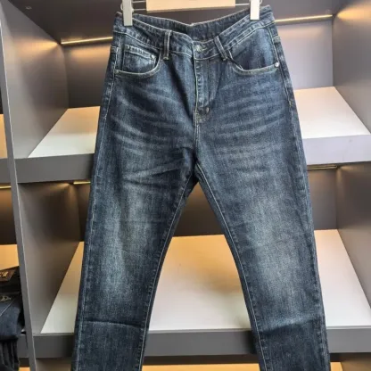 『S-3XL』人気上昇中 絶対流行 ストリート ノームコア デニム パンツ