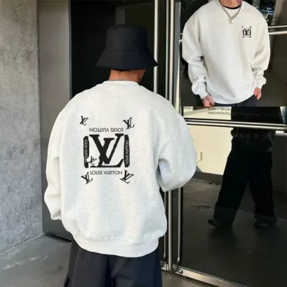 『S-3XL』NO.1人気 優しい雰囲気 ノームコア 快適 プリント 裏起毛 トレーナー