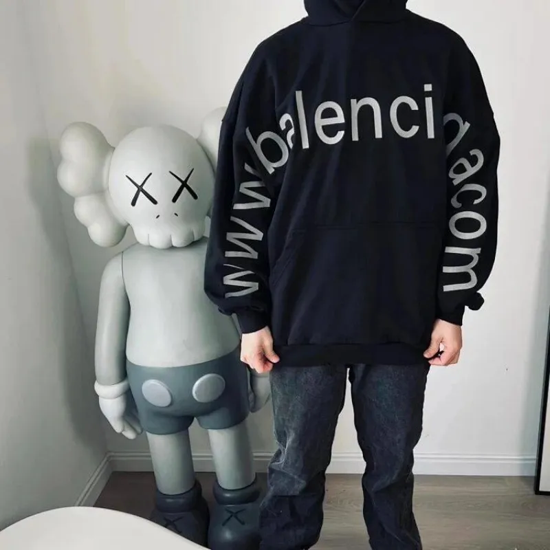 『S-XL』人気爆発中 元気いっぱい トレンド フード付き 刺繍 パーカー