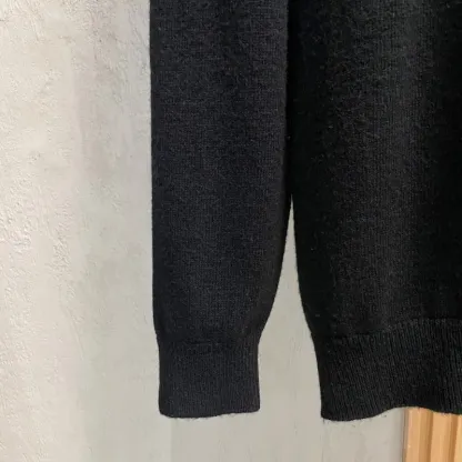 『XS-3XL』絶対後悔しない 手触り良くトレンド シンプル カジュアル 着回し力抜群 刺繍 ニットセーター