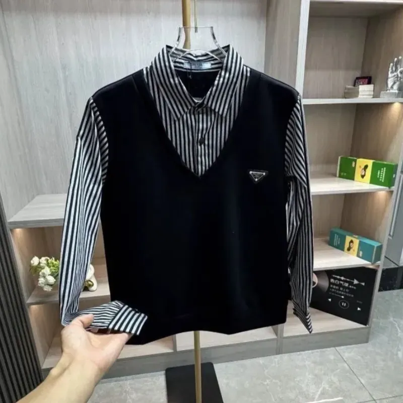 『L-4XL』話題沸騰中 高品質 着心地良い ファッション シンプル上品見え 長袖シャツ