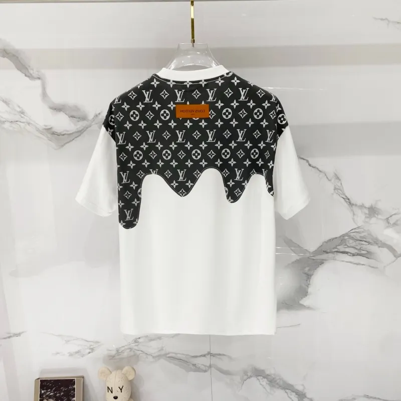 『XS-L』超人気商品 高級感 キレカジ プリント ラウンドネック 半袖 Tシャツ