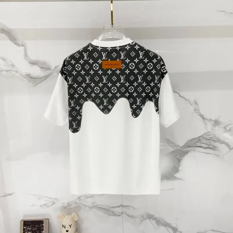 『XS-L』超人気商品 高級感 キレカジ プリント ラウンドネック 半袖 Tシャツ