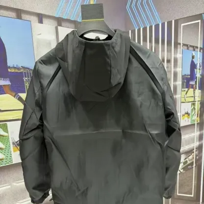 『S-5XL』春秋対応 スタイリッシュ 無地デザイン メンズ 薄地 アウター