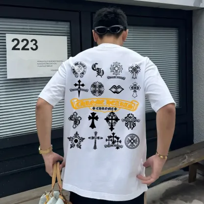 『S-4XL』イメチェンに最適 高品質素材 軽やか 着せやすい カジュアル 半袖 Tシャツ