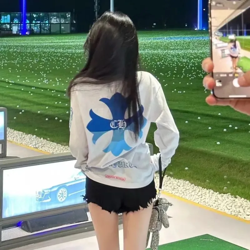 『S-XL』超人気商品 高品質シンプル スタイリッシュ着心地良い ゆるい長袖Tシャツ