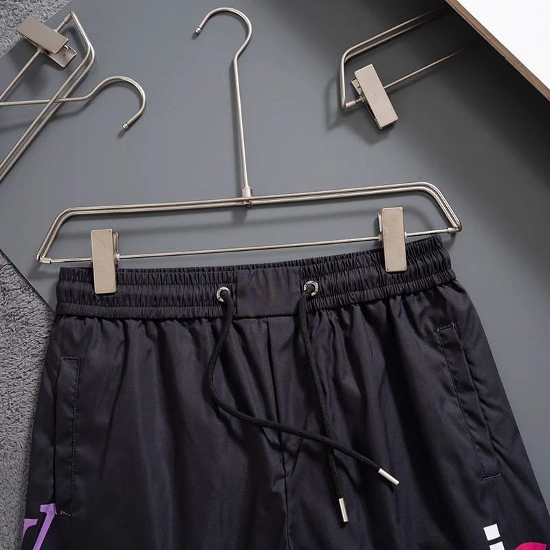 『M-3XL』男女兼用、カップル向けのトレンディなプリント柄カジュアルサマーショーツ