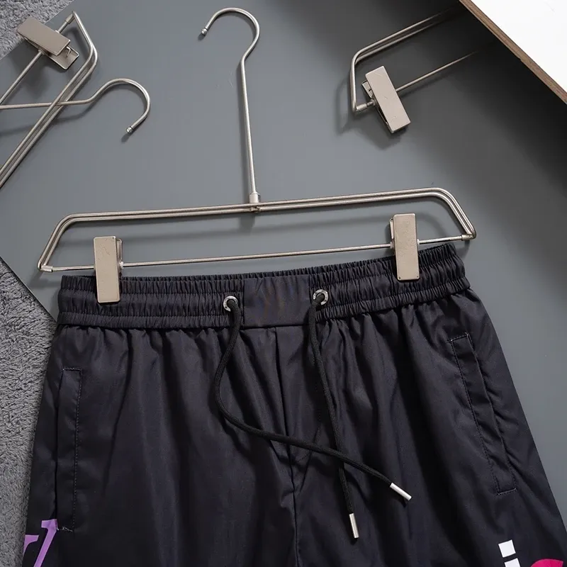 『M-3XL』男女兼用、カップル向けのトレンディなプリント柄カジュアルサマーショーツ
