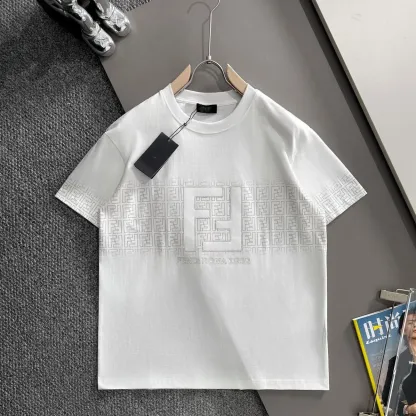 『XS-L』新作春夏クラシックレター刺繍入りカジュアルTシャツ
