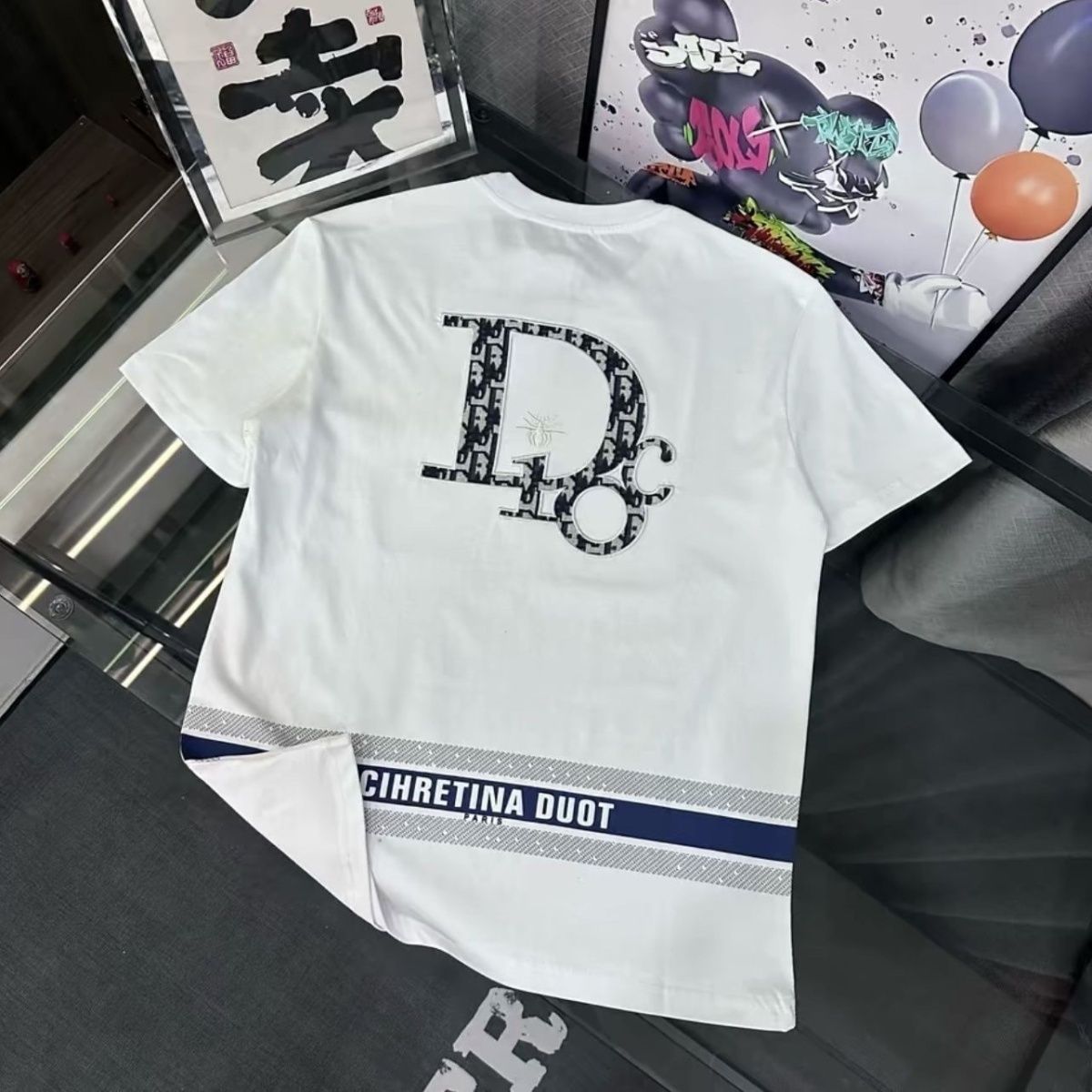 『S-3XL』夏の刺繍入り高級メンズカジュアル半袖・ショートパンツスーツ