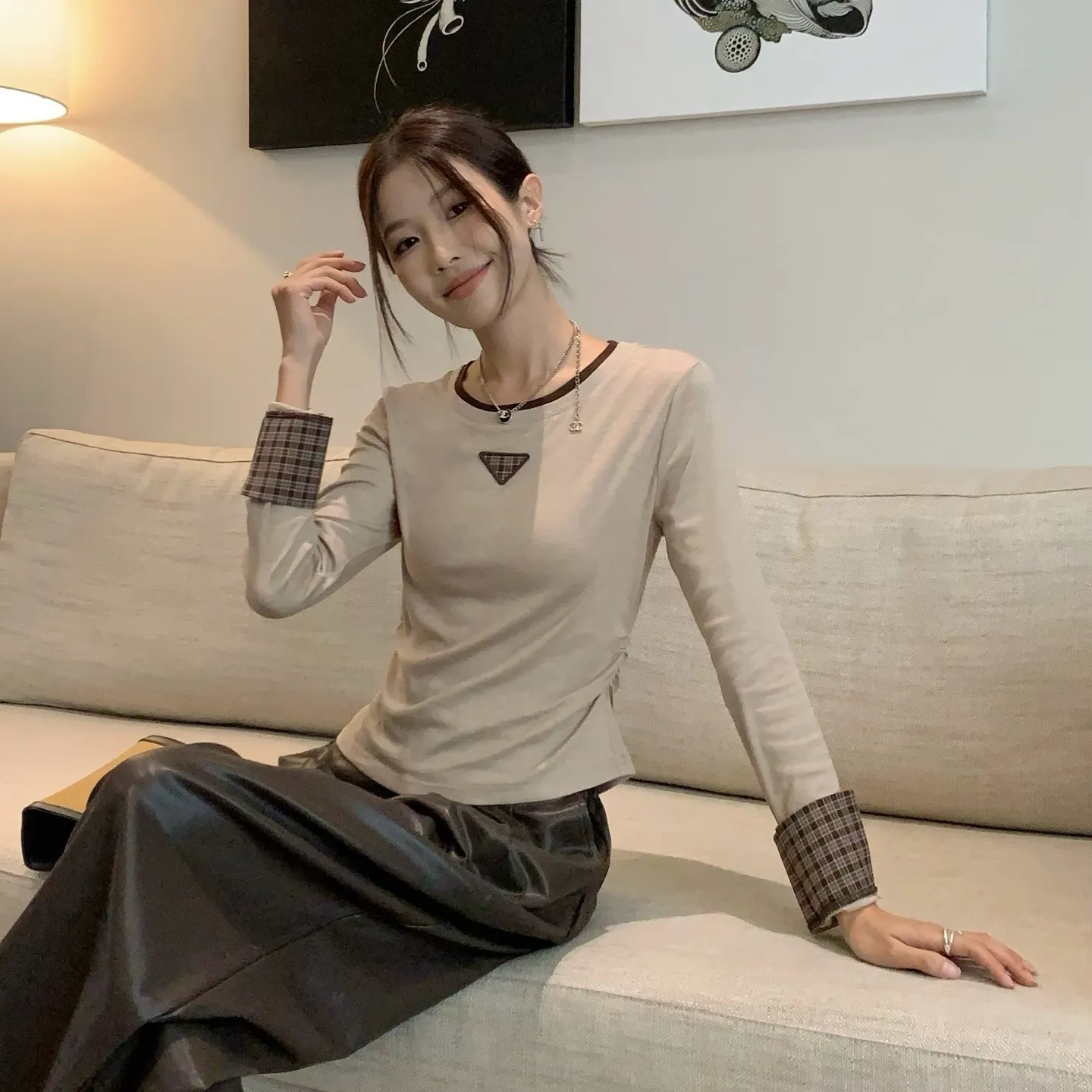 『S-L』毎日着たくなる 存在感抜群 三色選べる カジュアル 合わせやすい ベーシック トレーナー