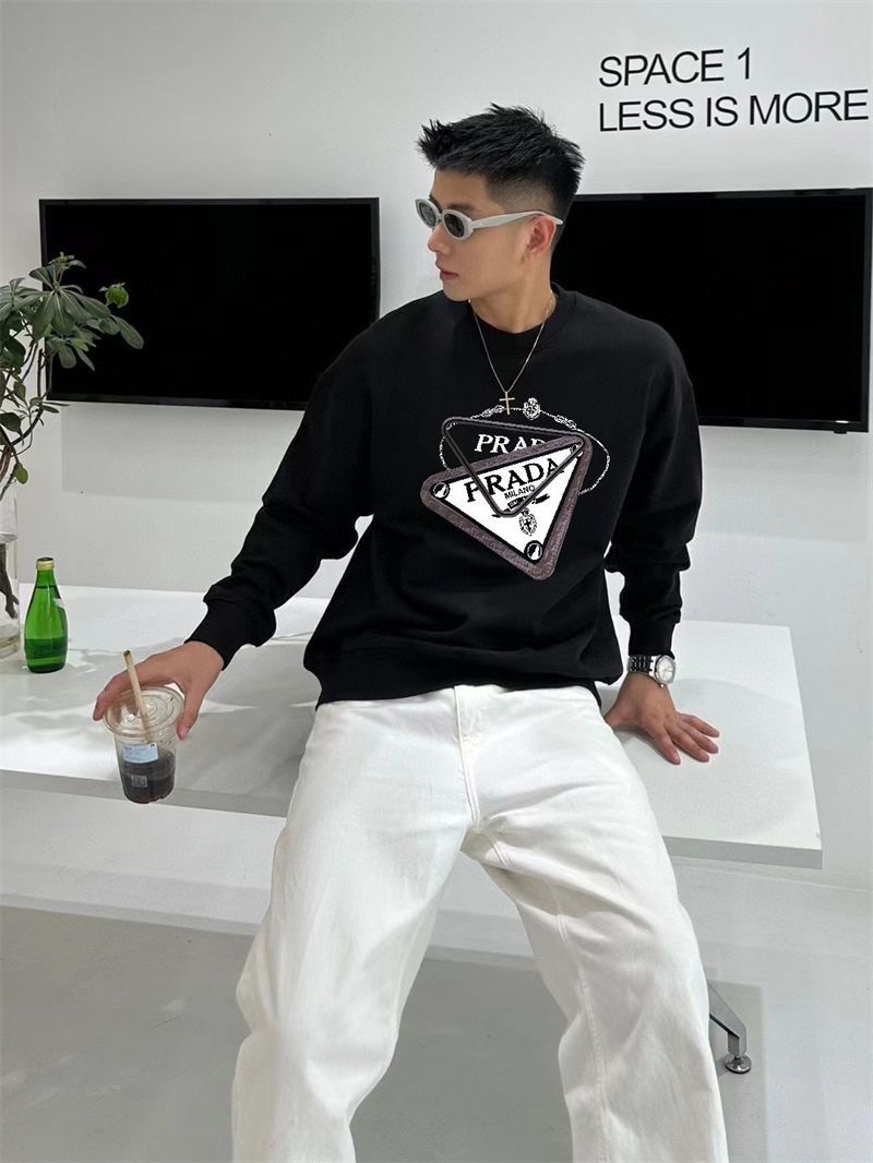 『M-4XL』トレンドのラウンドネック スウェットシャツ ロングスリーブ フリース スリムフィット トップス